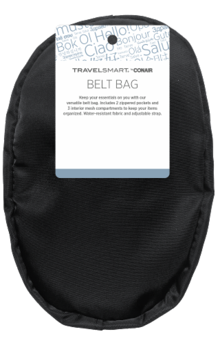 Travel Smart Crossbody Belt Bag Perspective: front
