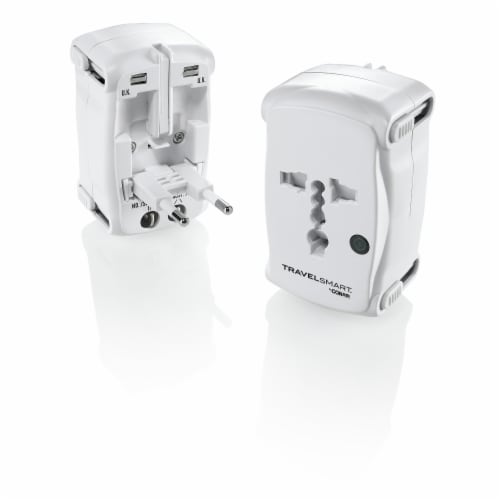 Travel Smart® Conair® Foreign Adapter Plug Perspective: front