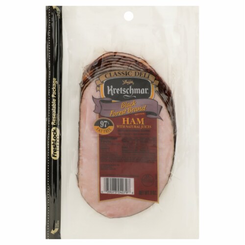 Kretschmar Deli Pre-Sliced Black Forest Ham Perspective: front
