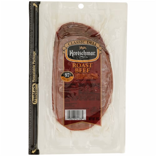 Kretschmar® Classic Deli Sliced Roast Beef Perspective: front