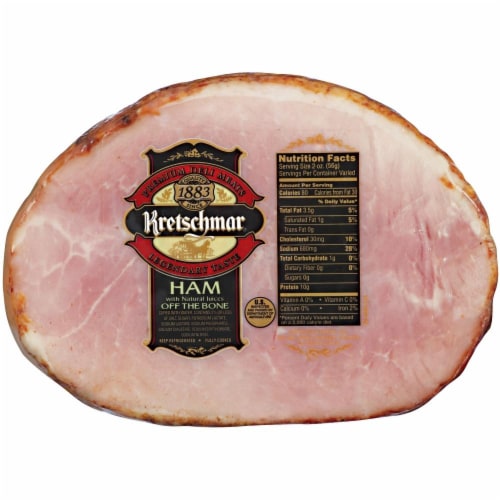 Kretschmar® Off The Bone Ham Fresh Sliced Deli Meat