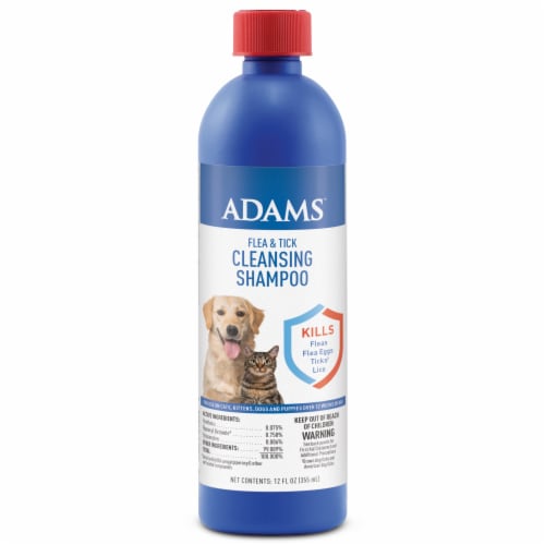 adams flea and tick shampoo for cats and kittens