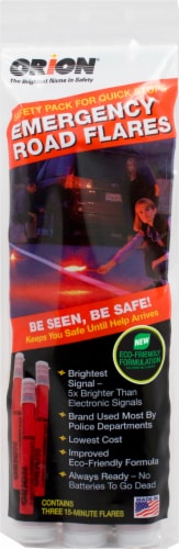 Orion Emergency Road Flares Perspective: front