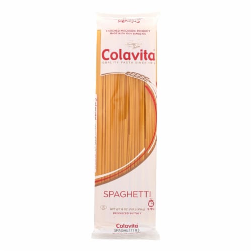 Colavita Pasta Spaghetti Perspective: front