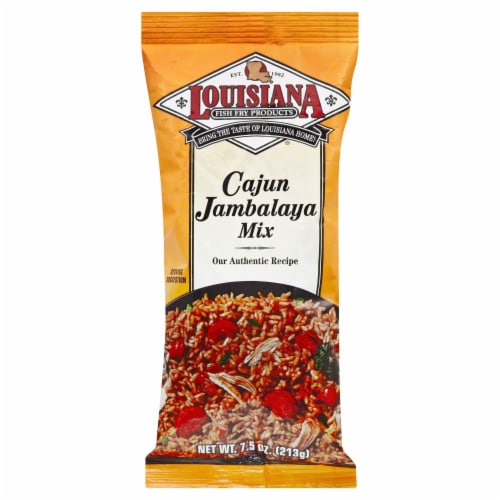 Louisiana Cajun Jambalaya Mix Perspective: front