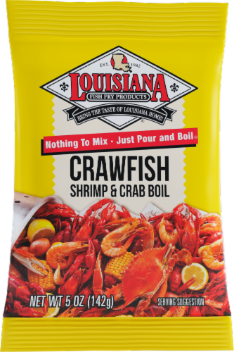 Louisiana Crawfish Shrimp & Crab Boil Perspective: front