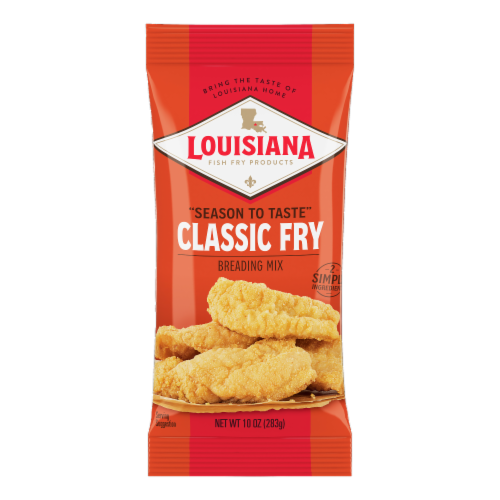 Louisiana Fish Fry Products Air Fryer Seasoned Coating Mix, Chicken - 5 oz