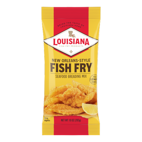 Louisiana New Orleans Style Fish Fry Mix, 10 oz