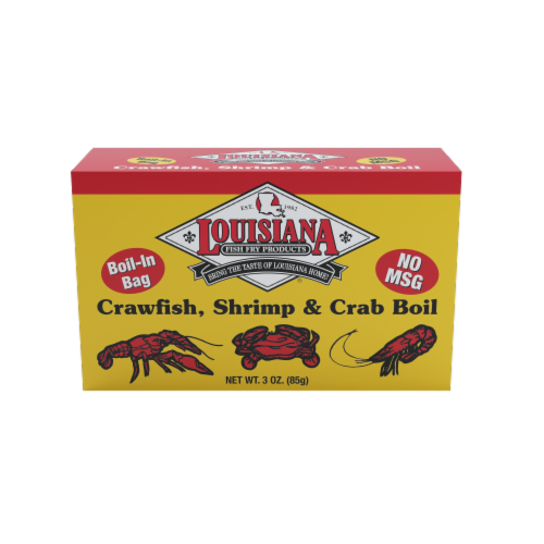 Louisiana Crawfish Shrimp & Crab Boil Bags Perspective: front