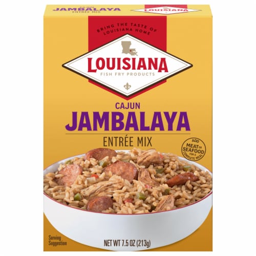 Louisiana Cajun Jambalaya Entree Mix Perspective: front