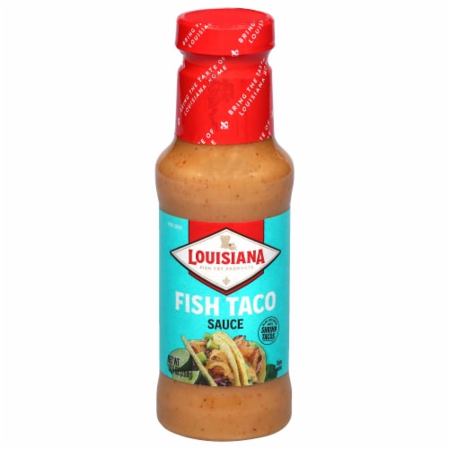 Louisiana Fish Fry Fish Taco Sauce Perspective: front
