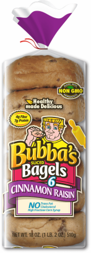 Bubba's™ Cinnamon Raisin Bagels Perspective: front