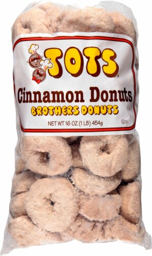 Brothers Baking Cinnamon Tot Donuts Perspective: front