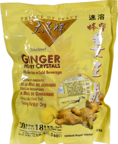 Prince Of Peace Ginger Honey Crystals Perspective: front