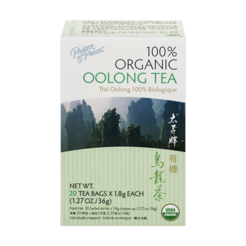 Prince of Peace® Organic Oolong Tea Perspective: front