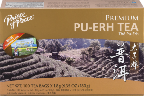 Prince of Peace Pu-erh Tea Bags Perspective: front