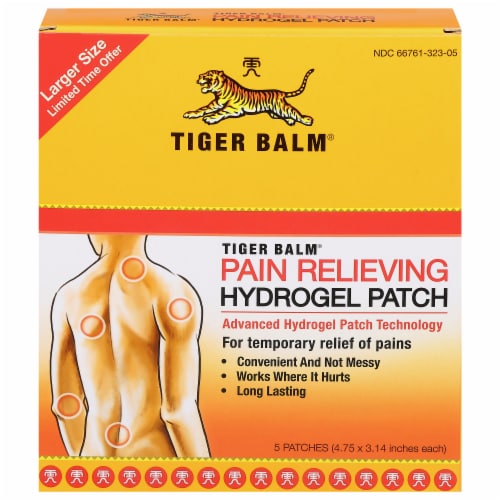 Tiger Balm® Pain Relieving Patches Perspective: front