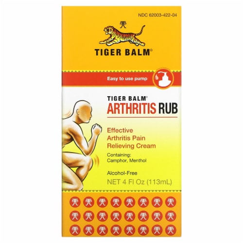Tiger Balm Arthritis Rub Perspective: front