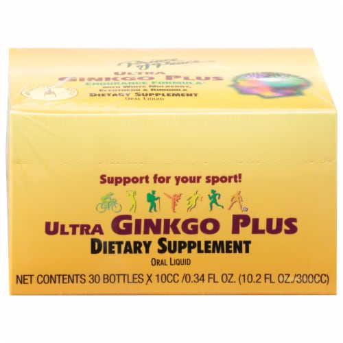 Prince of Peace Ultra Ginkgo Plus Endurance Formula - 30 Vials Perspective: front