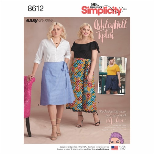 Wrap around skirt for plus size clearance