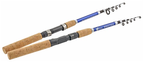 South Bend Proton Telescopic Spinning Rod - Blue, 6 ft - Foods Co.