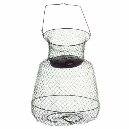 South Bend® Floating Wire Fish Basket Perspective: front