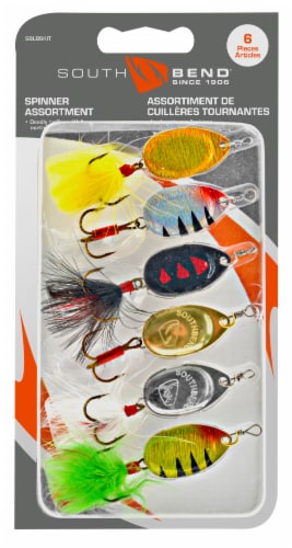 South Bend® Spinner Assortment Perspective: front