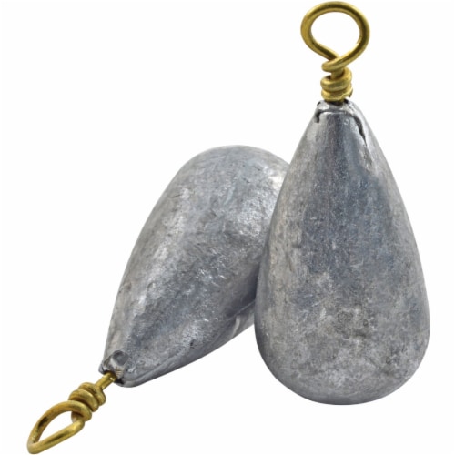 South Bend Size 4 Dipsey Sinkers Perspective: front