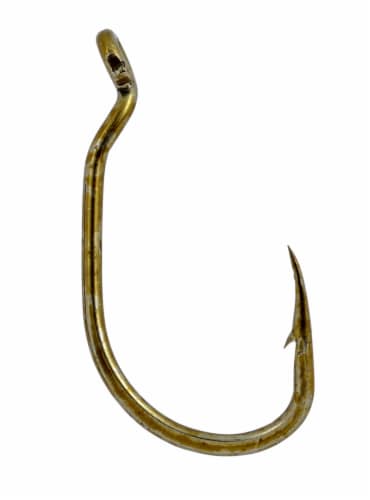South Bend® Size 8 Live Bait Hook Perspective: front