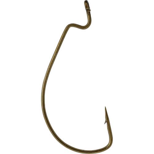 South Bend® Size 2/0 Baitholder Snelled Hooks Perspective: front