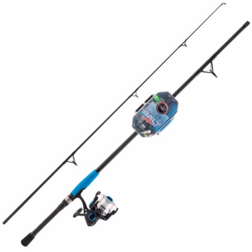 Ready 2 Fish Just Add Bait Salt Water Combo Kit Perspective: front