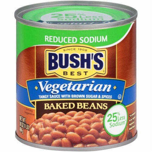 Bush s Best Reduced Sodium Vegetarian Baked Beans 16 Oz Kroger