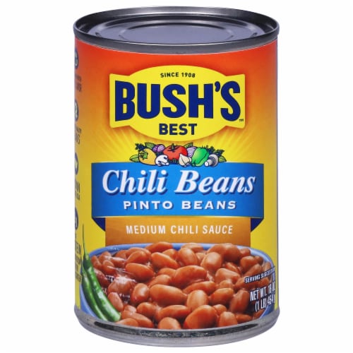 Bush's Best® Chili Pinto Beans Perspective: front