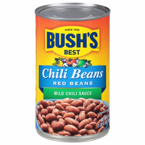 Bush's Best® Red Chili Beans in Mild Sauce Perspective: front