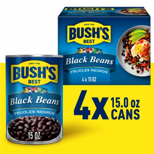 Bush's Best® Black Beans Perspective: front