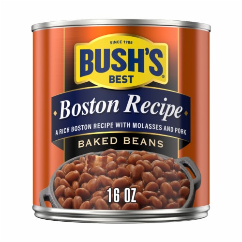 Bush's Boston Recipe Baked Beans 16 oz Perspective: front
