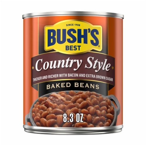 Bush's Country Style Baked Beans 8.3 oz Perspective: front
