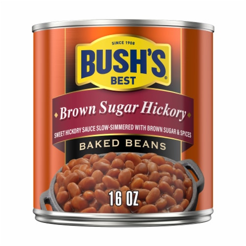 Bush's Brown Sugar Hickory Baked Beans 16 oz Perspective: front