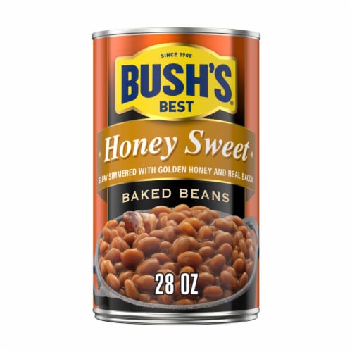 Bush's Honey Sweet Baked Beans 28 oz Perspective: front