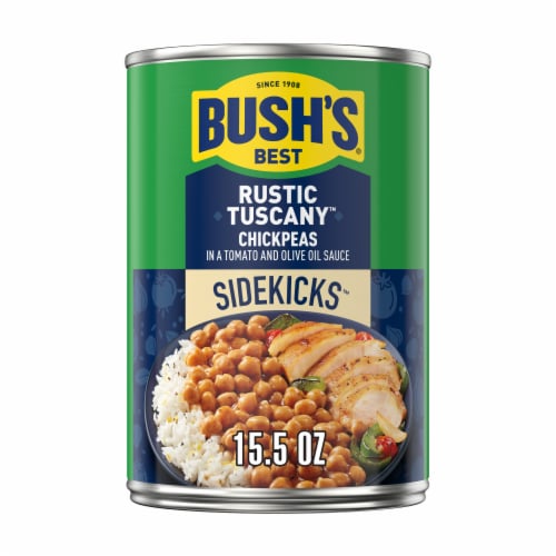 Bush's Rustic Tuscany Chickpeas 15.5 oz Perspective: front