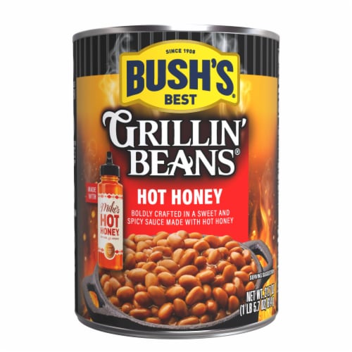 Bush's® Best Hot Honey Grillin' Beans® Perspective: front