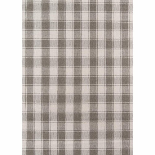 Erin Gates MARLBMLB-1GRY5080 Hand Woven Marlborough Rectangle Area Rug, Grey - 5 x 8 ft. Perspective: front