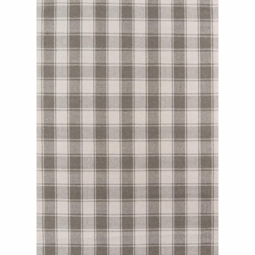 Erin Gates MARLBMLB-1GRY80A0 Hand Woven Marlborough Rectangle Area Rug, Grey - 8 x 10 ft. Perspective: front
