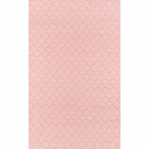 Madcap Cottage BAILEBAI-2PNK7696 7 ft. 6 in. x 9 ft. 6 in. Baile-2 Hand Woven Rectangle Rug - Perspective: front