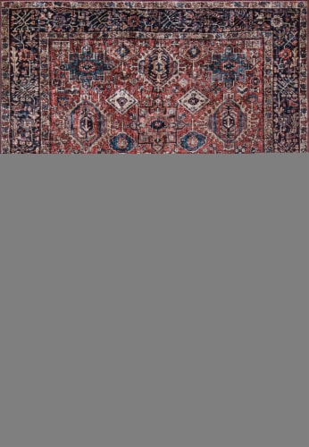 Momeni Karachi KAR-2 Rust  2' X 3' Rug Perspective: front