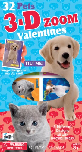 Mello Smello Pets 3D Zoom Valentines Perspective: front