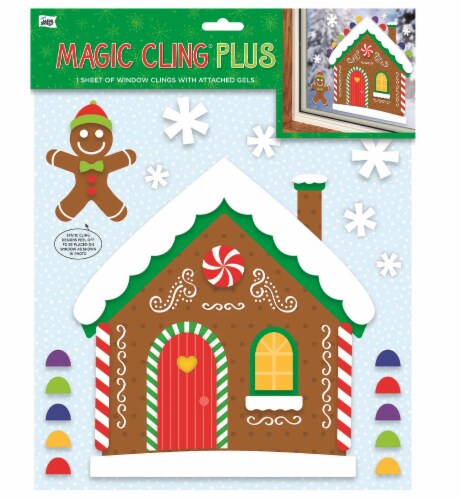 Mello Smello Magiv Cling Plus Gingerbread House Perspective: front