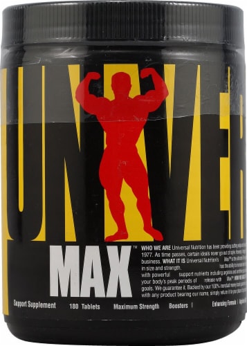 Universal Nutrition Max™ Maximum Strength Support Supplement Perspective: front