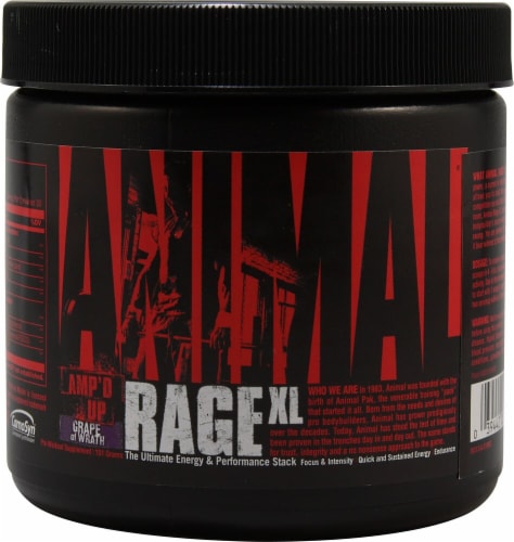 Universal Nutrition Animal Rage® XL Grape of Wrath, 30 Servings - Fred Meyer