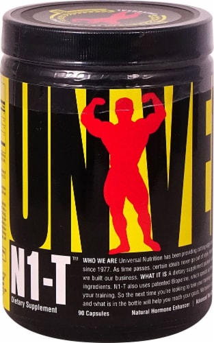 Universal Nutrition  N1-T™ Natural Testosterone Supplement Perspective: front